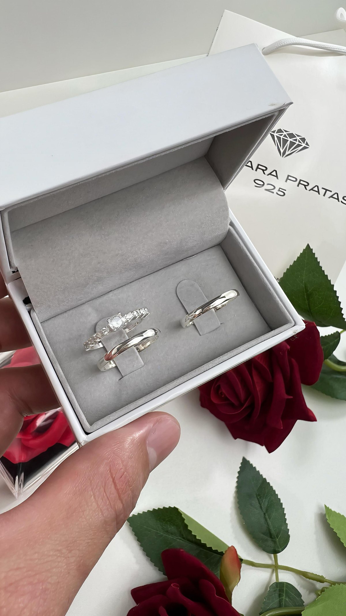 Aliança 2mm Abaulada Tradicional - Prata 950