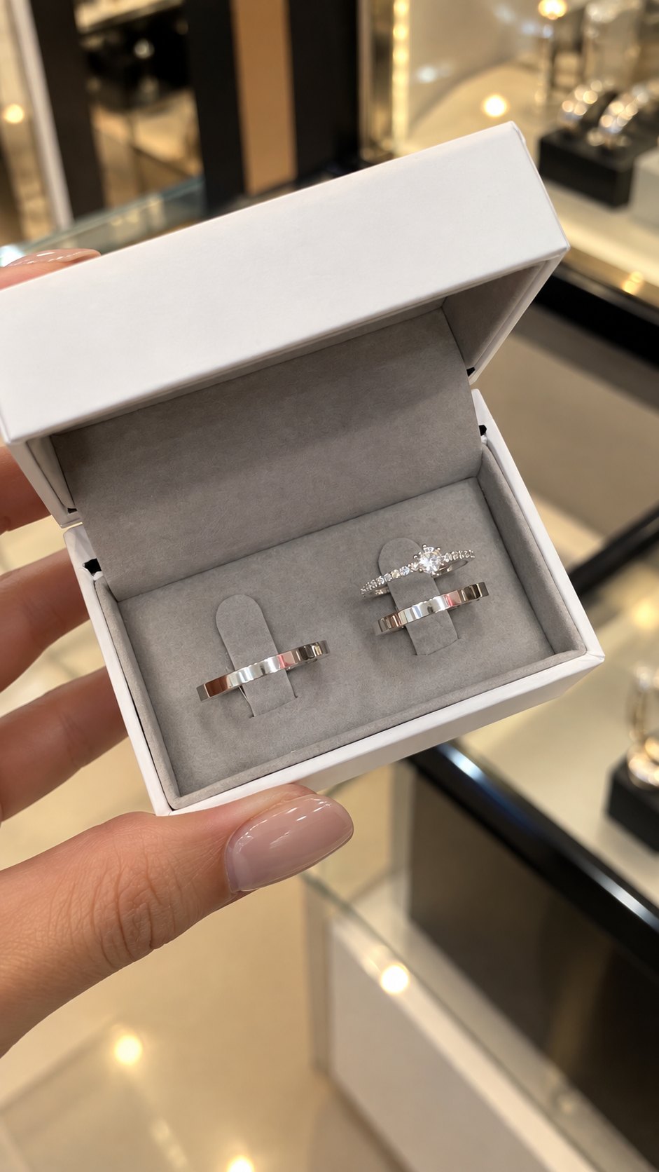 Aliança Quadrada 2mm